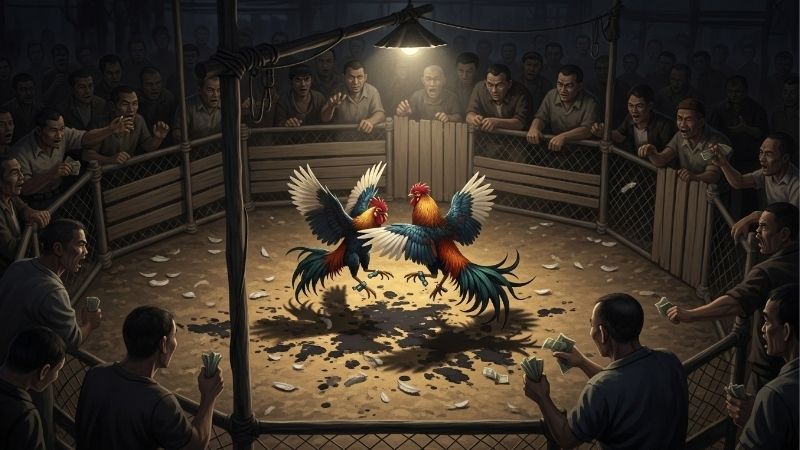 Luật khác nhau giữa đá gà Campuchia và Việt Nam